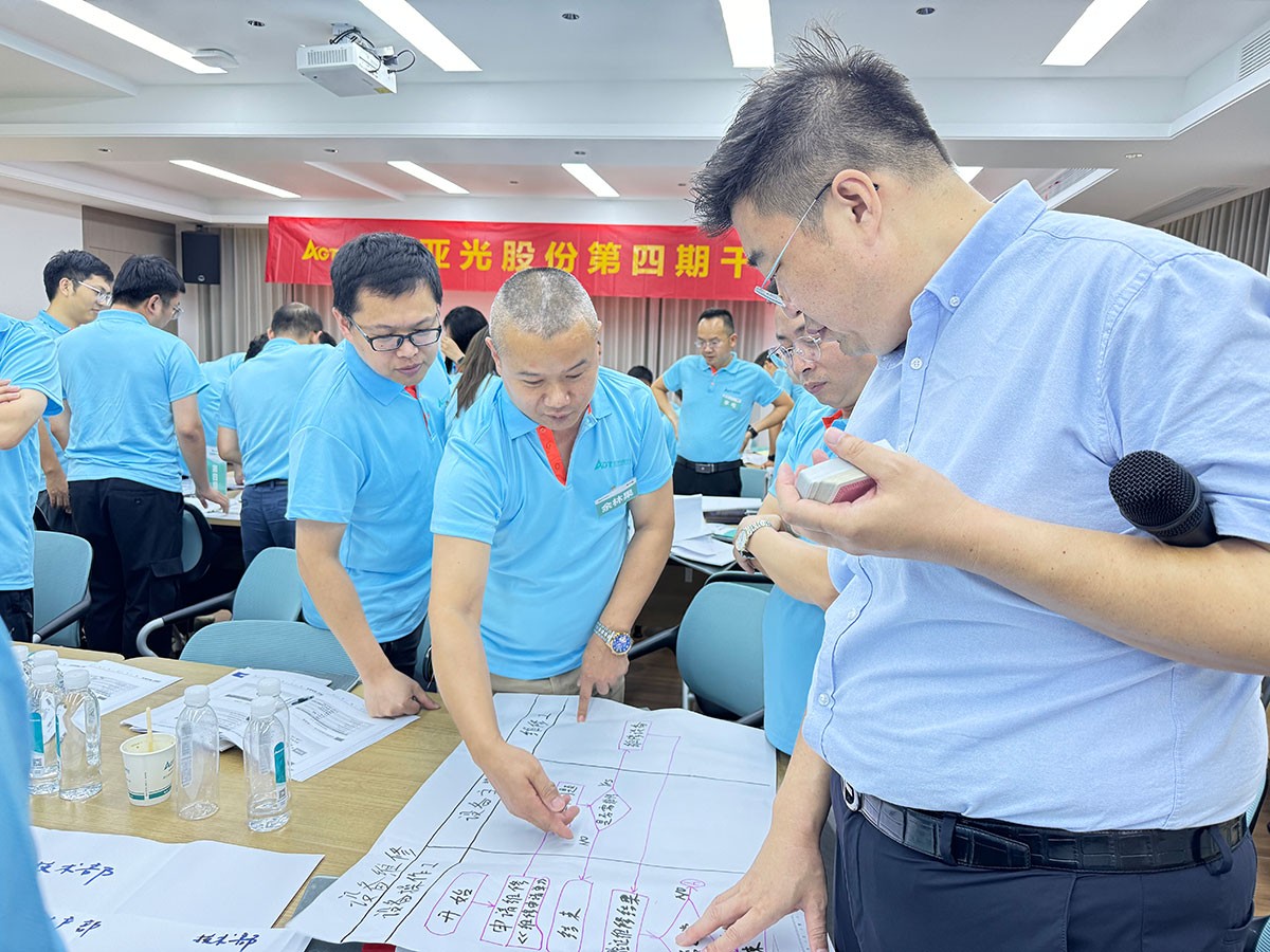 丁云峰先生向导学员们举行实战演习