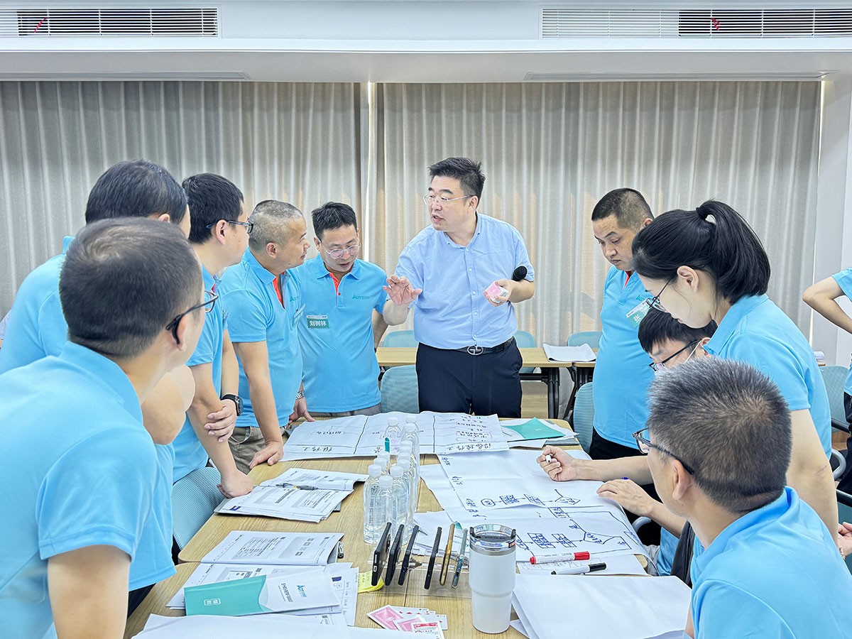 丁云峰先生向导学员们举行实战演习